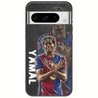 Football Stars - Lamine Yamal Google Pixel 8 Pro 5G Black TPU (Μαύρη Σιλικόνη)