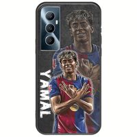 Football Stars - Lamine Yamal Realme C65 4G Black TPU (Μαύρη Σιλικόνη)