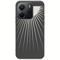 Minimal Moon Xiaomi Redmi Note 14 4G Black TPU (Μαύρη Σιλικόνη)