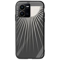 Minimal Moon Vivo Y35 Groove TPU (Tempered Glass και TPU)