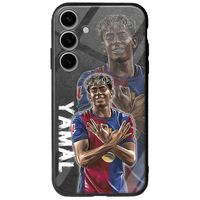 Football Stars - Lamine Yamal Samsung Galaxy A15 4G / 5G Groove TPU (Tempered Glass και TPU)