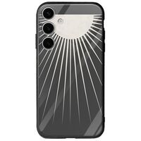 Minimal Moon Samsung Galaxy S25 5G Groove TPU (Tempered Glass και TPU)