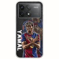 Football Stars - Lamine Yamal Xiaomi Poco F6 Pro 5G Flexible TPU (Διάφανη Σιλικόνη)