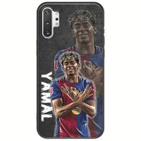 Football Stars - Lamine Yamal Samsung Galaxy Note 10 Plus Black TPU (Μαύρη Σιλικόνη)