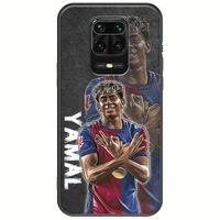 Football Stars - Lamine Yamal Xiaomi Redmi Note 9S / 9 Pro / 9 Pro Max Black TPU (Μαύρη Σιλικόνη)