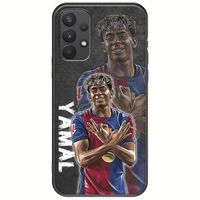 Football Stars - Lamine Yamal Samsung Galaxy A32 4G Black TPU (Μαύρη Σιλικόνη)