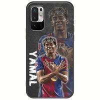Football Stars - Lamine Yamal Xiaomi Redmi Note 10 5G Black TPU (Μαύρη Σιλικόνη)
