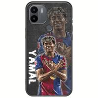 Football Stars - Lamine Yamal Xiaomi Redmi A1 Plus Black TPU (Μαύρη Σιλικόνη)