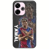Football Stars - Lamine Yamal Xiaomi Redmi 13 4G Black TPU (Μαύρη Σιλικόνη)
