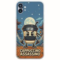 Brainrot - Cappuccino Assasino Nothing Phone (1) Flexible TPU (Διάφανη Σιλικόνη)