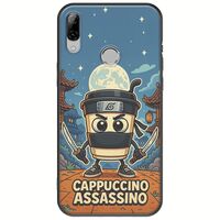 Brainrot - Cappuccino Assasino Huawei P20 Lite Black TPU (Μαύρη Σιλικόνη)
