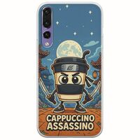 Brainrot - Cappuccino Assasino Huawei P20 Pro Flexible TPU (Διάφανη Σιλικόνη)