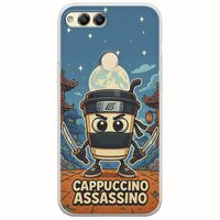 Brainrot - Cappuccino Assasino Huawei Honor 7X Flexible TPU (Διάφανη Σιλικόνη)