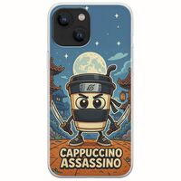 Brainrot - Cappuccino Assasino iPhone 13 mini Flexible TPU (Διάφανη Σιλικόνη)