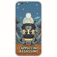 Brainrot - Cappuccino Assasino Google Pixel XL Flexible TPU (Διάφανη Σιλικόνη)