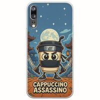 Brainrot - Cappuccino Assasino Huawei P20 Flexible TPU (Διάφανη Σιλικόνη)