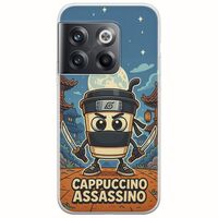 Brainrot - Cappuccino Assasino OnePlus 10T 5G Flexible TPU (Διάφανη Σιλικόνη)