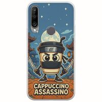 Brainrot - Cappuccino Assasino Huawei Y6p Flexible TPU (Διάφανη Σιλικόνη)