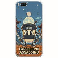 Brainrot - Cappuccino Assasino Xiaomi Mi A1 / Mi 5X Flexible TPU (Διάφανη Σιλικόνη)