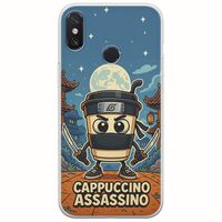 Brainrot - Cappuccino Assasino Xiaomi Mi Mix 2S Flexible TPU (Διάφανη Σιλικόνη)