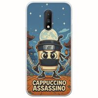 Brainrot - Cappuccino Assasino OnePlus 7 Flexible TPU (Διάφανη Σιλικόνη)