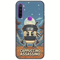 Brainrot - Cappuccino Assasino Xiaomi Redmi Note 8 Black TPU (Μαύρη Σιλικόνη)