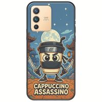 Brainrot - Cappuccino Assasino Vivo V23 5G Black TPU (Μαύρη Σιλικόνη)