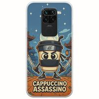 Brainrot - Cappuccino Assasino Xiaomi Redmi Note 9 Flexible TPU (Διάφανη Σιλικόνη)