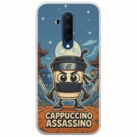 Brainrot - Cappuccino Assasino OnePlus 7T Pro Flexible TPU (Διάφανη Σιλικόνη)