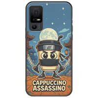 Brainrot - Cappuccino Assasino TCL 40 NXTPAPER 5G Black TPU (Μαύρη Σιλικόνη)
