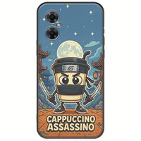 Brainrot - Cappuccino Assasino Xiaomi Poco M4 5G Black TPU (Μαύρη Σιλικόνη)