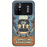 Brainrot - Cappuccino Assasino Xiaomi Poco M4 Pro 4G Black TPU (Μαύρη Σιλικόνη)