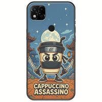 Brainrot - Cappuccino Assasino Xiaomi Redmi 10A Black TPU (Μαύρη Σιλικόνη)