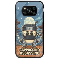 Brainrot - Cappuccino Assasino Xiaomi Poco X3 NFC / X3 Pro Groove TPU (Tempered Glass και TPU)