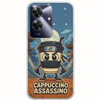 Brainrot - Cappuccino Assasino Realme Note 60 Flexible TPU (Διάφανη Σιλικόνη)