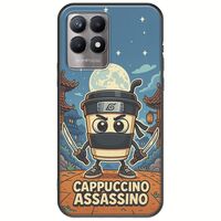 Brainrot - Cappuccino Assasino Realme 8i Black TPU (Μαύρη Σιλικόνη)