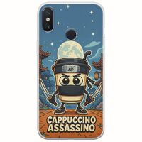 Brainrot - Cappuccino Assasino Xiaomi Redmi S2 Flexible TPU (Διάφανη Σιλικόνη)