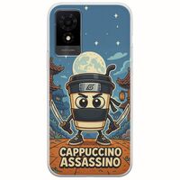 Brainrot - Cappuccino Assasino TCL 501 Flexible TPU (Διάφανη Σιλικόνη)