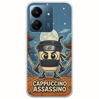 Brainrot - Cappuccino Assasino Xiaomi Poco C65 Flexible TPU (Διάφανη Σιλικόνη)