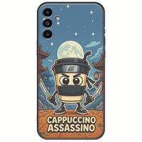Brainrot - Cappuccino Assasino Samsung Galaxy A13 5G Black TPU (Μαύρη Σιλικόνη)