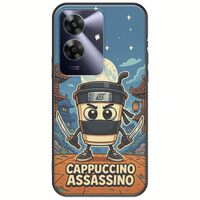 Brainrot - Cappuccino Assasino Realme Note 60 Black TPU (Μαύρη Σιλικόνη)