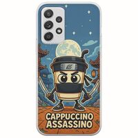 Brainrot - Cappuccino Assasino Samsung Galaxy A32 5G Flexible TPU (Διάφανη Σιλικόνη)