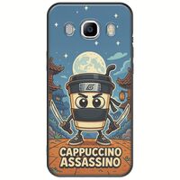 Brainrot - Cappuccino Assasino Samsung Galaxy J5(2016) Black TPU (Μαύρη Σιλικόνη)