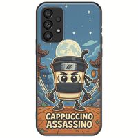 Brainrot - Cappuccino Assasino Samsung Galaxy A33 5G Black TPU (Μαύρη Σιλικόνη)