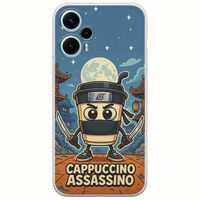 Brainrot - Cappuccino Assasino Xiaomi Poco F5 5G Flexible TPU (Διάφανη Σιλικόνη)