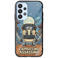 Brainrot - Cappuccino Assasino Samsung Galaxy A53 5G Groove TPU (Tempered Glass και TPU)