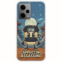 Brainrot - Cappuccino Assasino Xiaomi Redmi Note 12 5G Flexible TPU (Διάφανη Σιλικόνη)