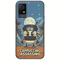 Brainrot - Cappuccino Assasino TCL 408 Black TPU (Μαύρη Σιλικόνη)