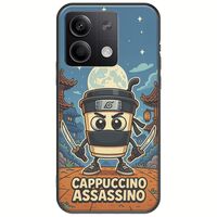 Brainrot - Cappuccino Assasino Xiaomi Poco X6 5G Black TPU (Μαύρη Σιλικόνη)