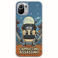 Brainrot - Cappuccino Assasino Xiaomi Mi 11 Lite / 11 Lite NE / 5G Flexible TPU (Διάφανη Σιλικόνη)